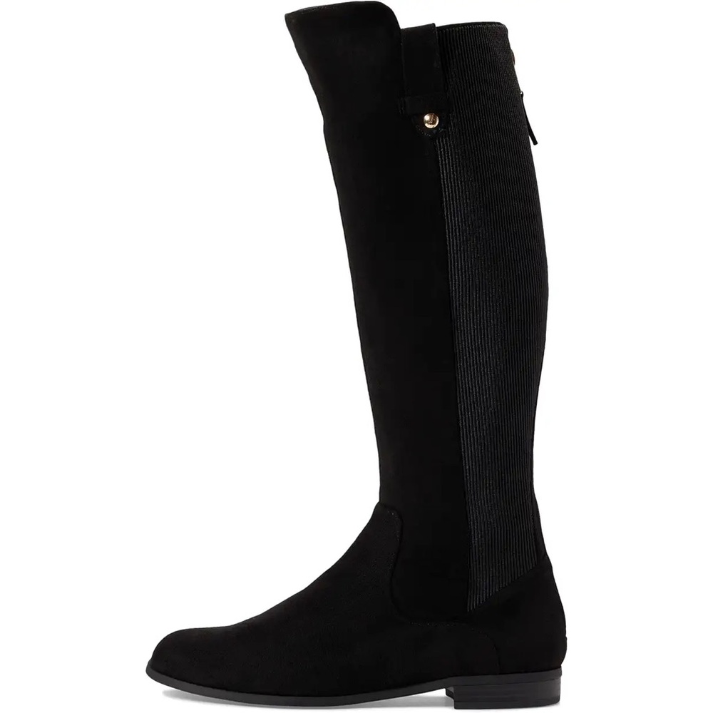 Anne Klein Black Over the Knee Boots - Picture 4 of 8
